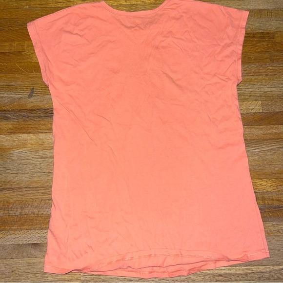 Adidas Youth Girls XL Coral Regular Fit Play What You Love Graphic T-Shirt - Picture 4 of 4